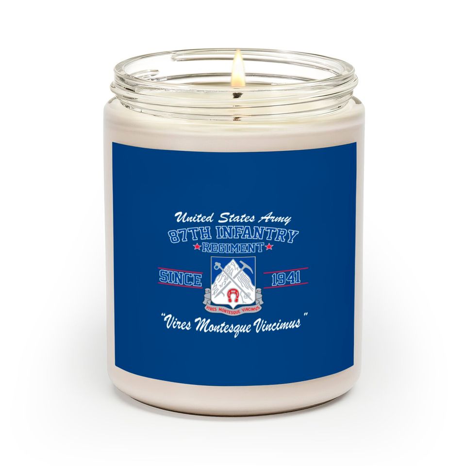 87Th Infantry Regiment Scented Candles