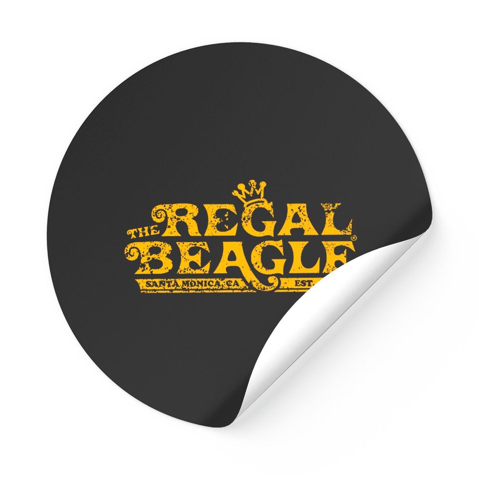 The Regal Beagle Vintage Stickers, Three's Company Stickers
