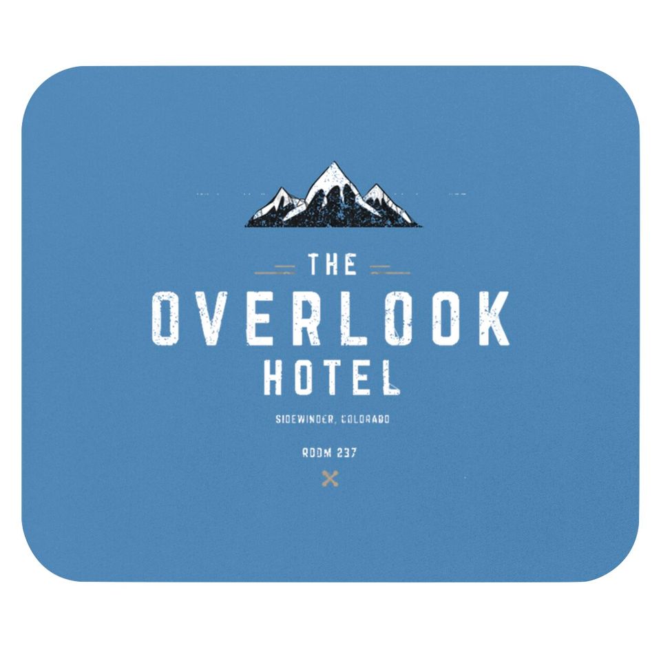Overlook Hotel modern logo - Overlook Hotel - Mouse Pads