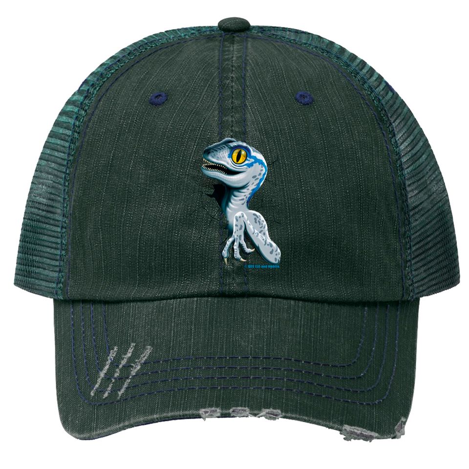 Jurassic World - Baby Blue Raptor - Jurassic World - Trucker Hats