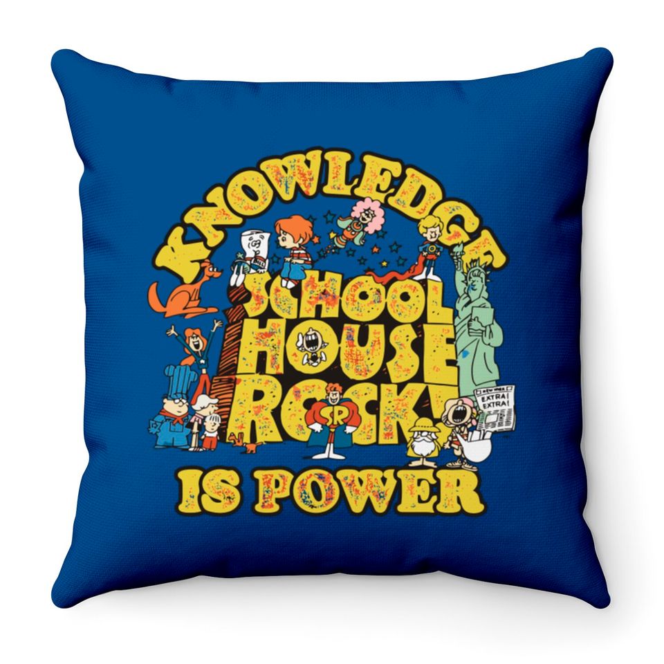 Schoolhouse Rock Knowledge Is Power Logo Group