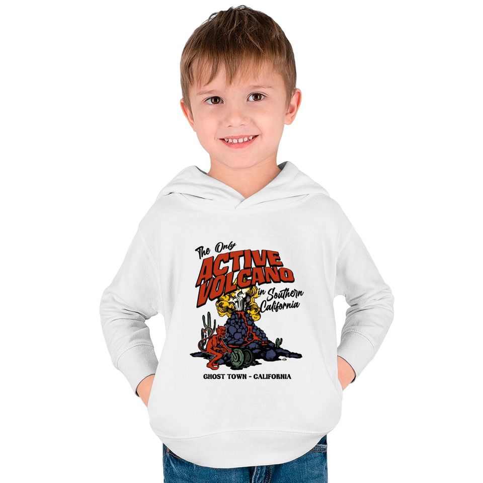 Devil Volcano - Knotts Berry Farm - Kids Pullover Hoodies