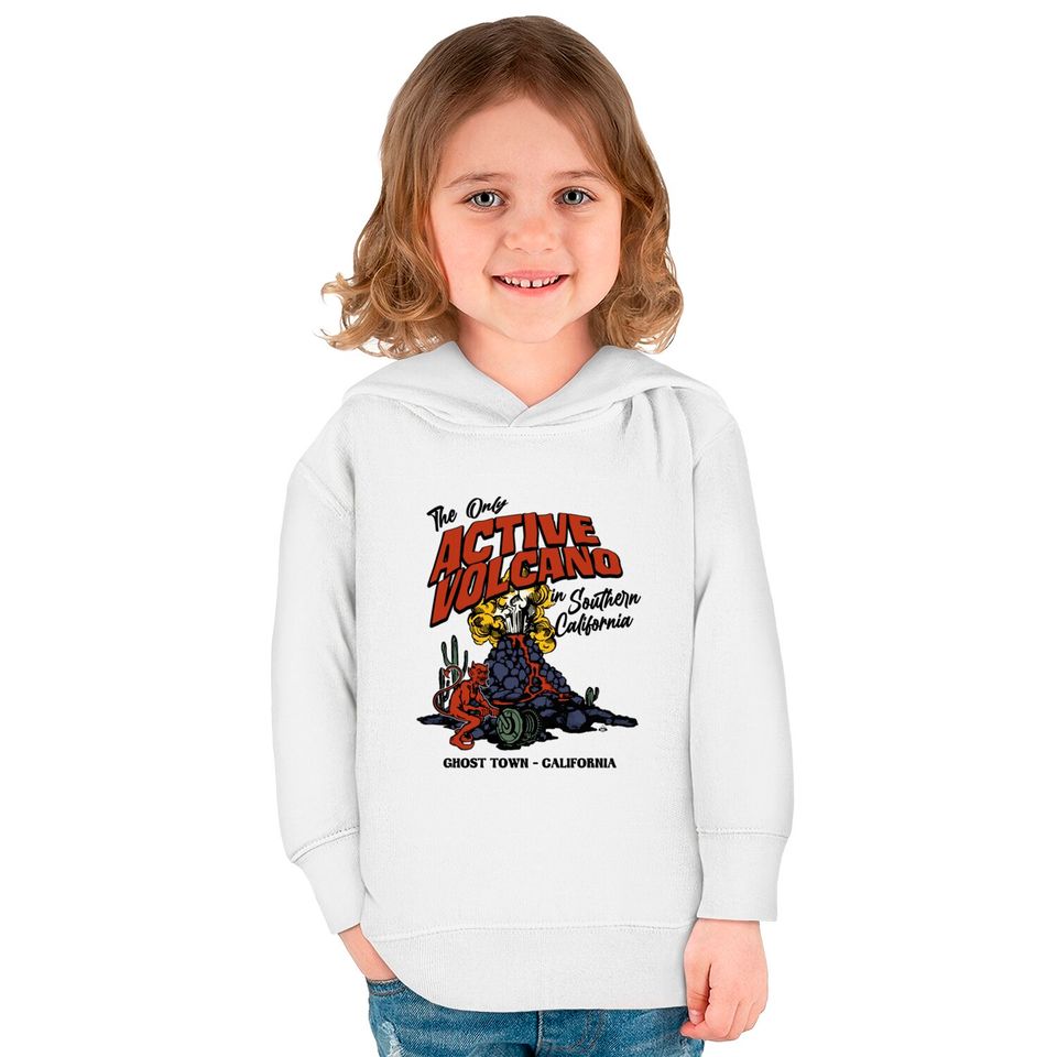 Devil Volcano - Knotts Berry Farm - Kids Pullover Hoodies