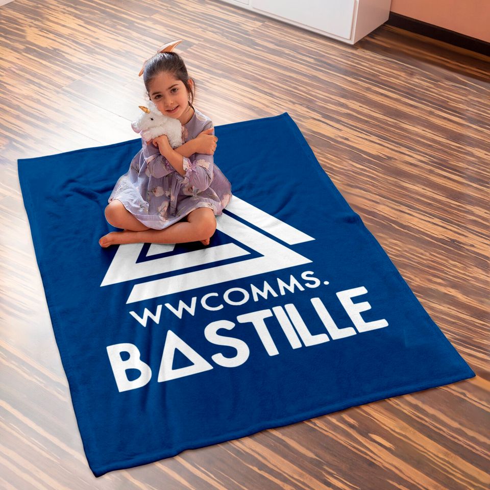 WWCOMMS. BASTILLE - Bastille Day - Baby Blankets