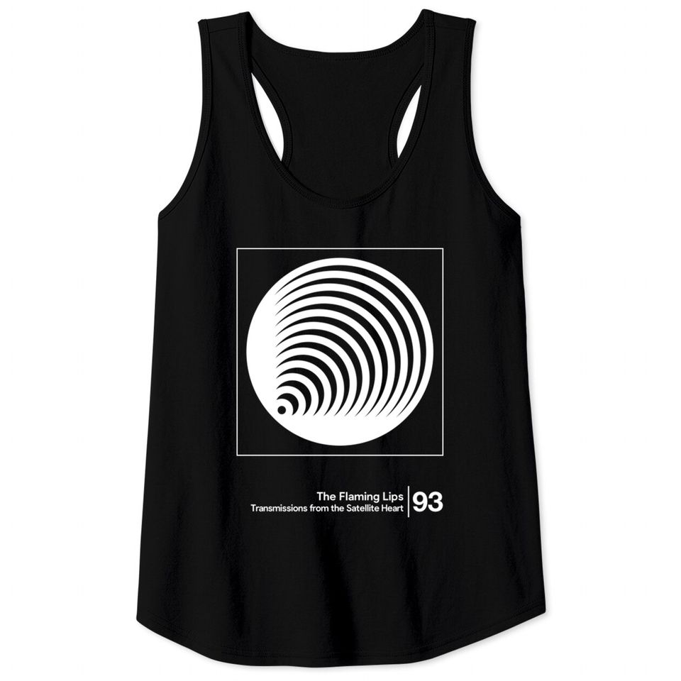 The Flaming Lips / Minimal Style Graphic Artwork Design - The Flaming Lips - Tank Tops
