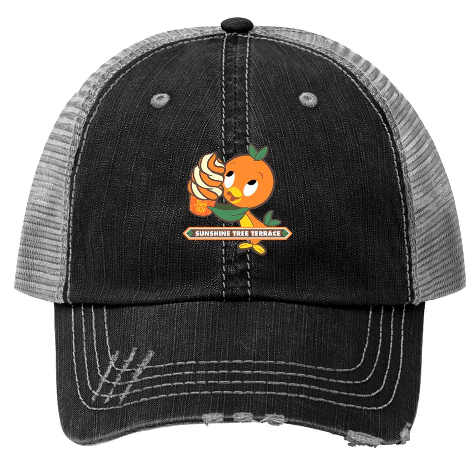 Florida Orange Bird - Sunshine Tree Terrace - Disney Orange Bird - Trucker Hats