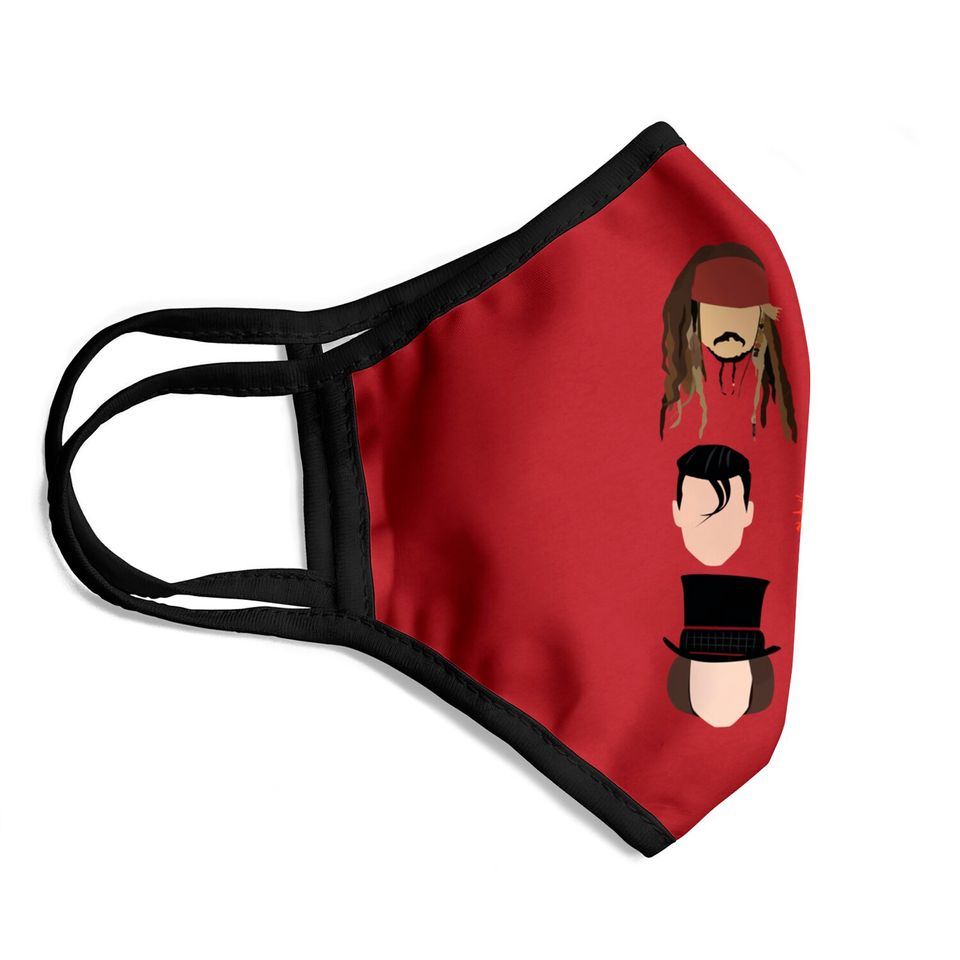 Johnny Depp Characters - Johnny Depp - Face Masks