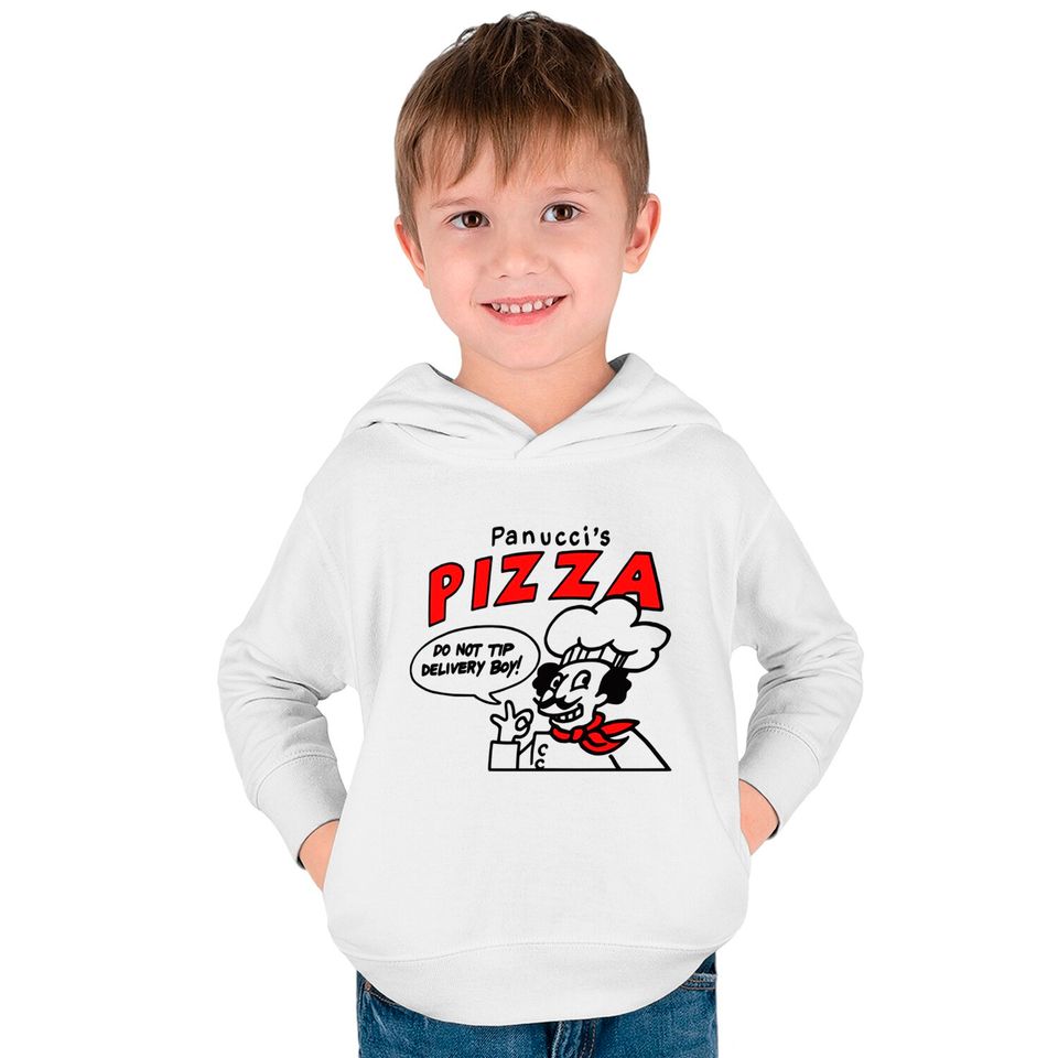Panucci's Pizza - Futurama - Kids Pullover Hoodies