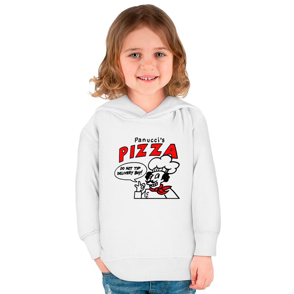 Panucci's Pizza - Futurama - Kids Pullover Hoodies