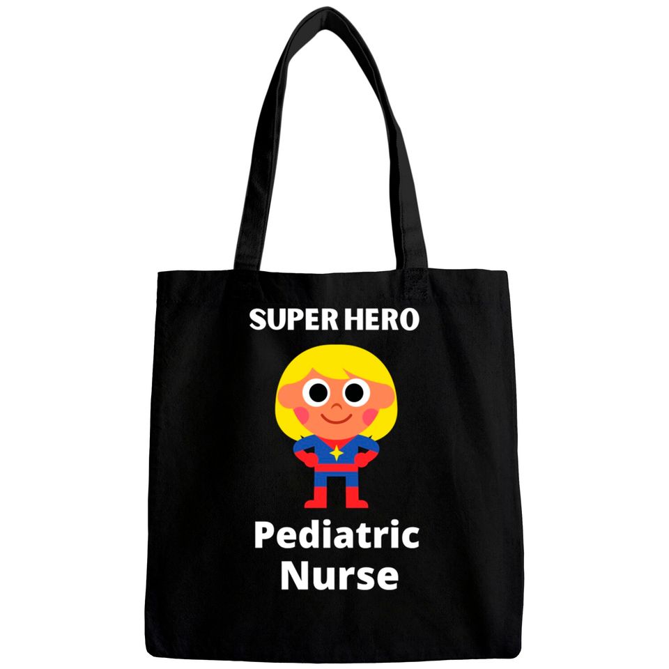 superhero pediatric nurse - Pediatric Nurse - Bags