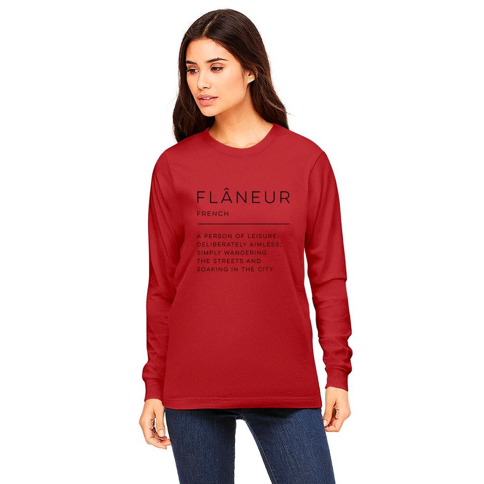 Flâneur Definition - Flaneur - Long Sleeves