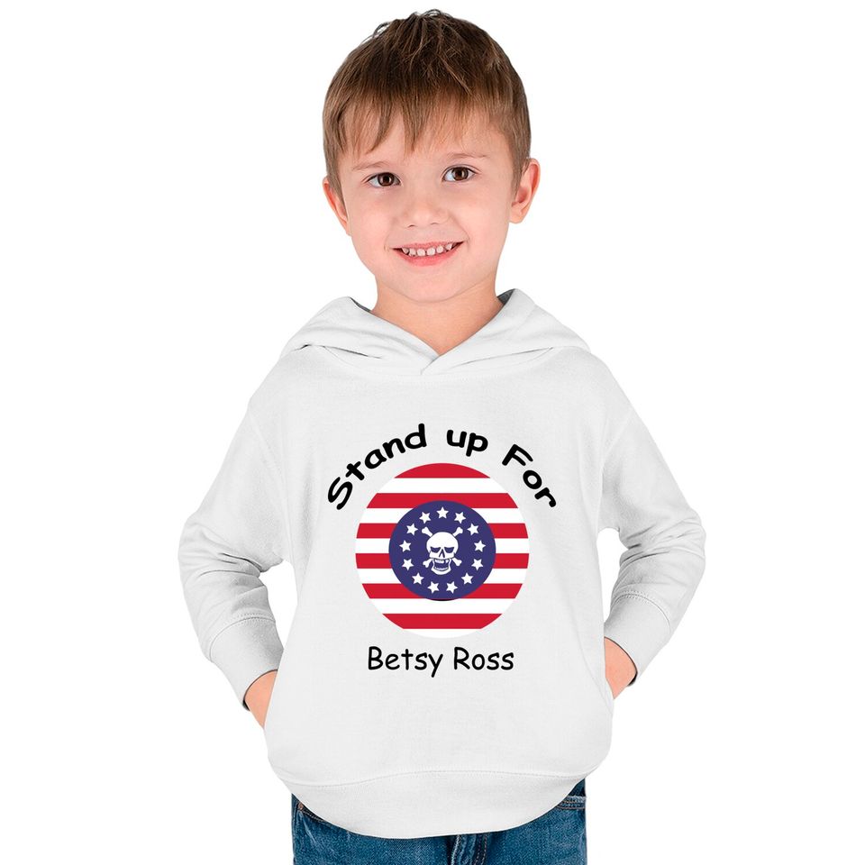 rush limbaugh betsy ross - Betsy Ross Flag - Kids Pullover Hoodies
