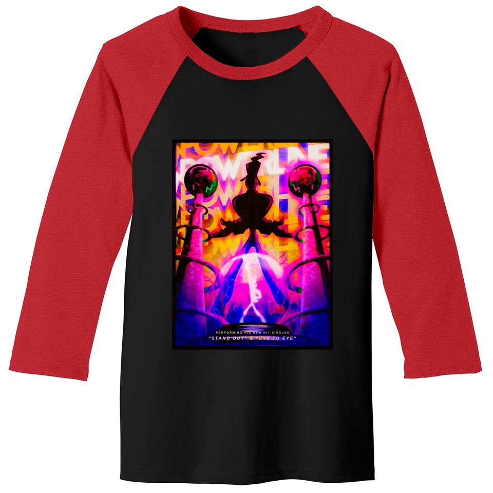 Powerline - Powerline Goofy Movie - Baseball Tees