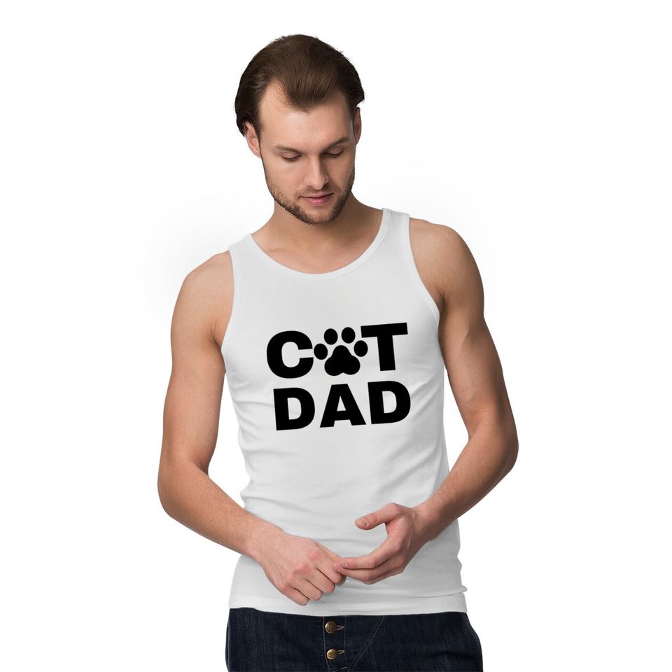 Best cat dad ever cat daddy pajamas | Cat dad - Cat Daddy - Tank Tops