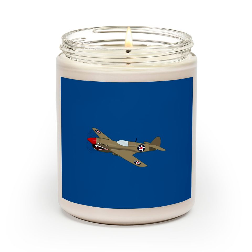 Flying Tiger (Large Design) - Ww2 Plane - Scented Candles