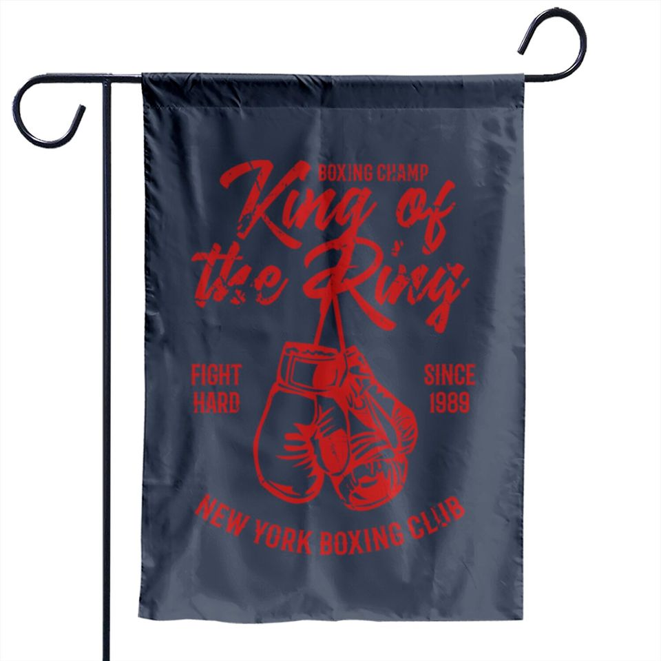 Boxing Champion ~ NY Boxing Club - Boxing Champion - Garden Flags