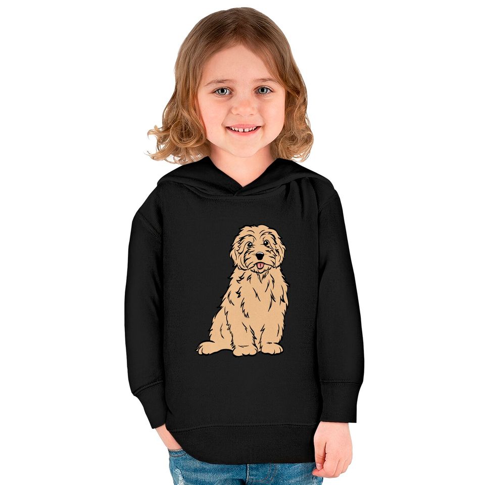 Goldendoodle - Golden Doodle - Kids Pullover Hoodies