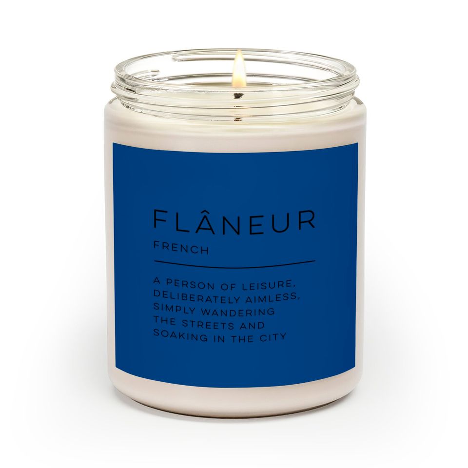 Flâneur Definition - Flaneur - Scented Candles