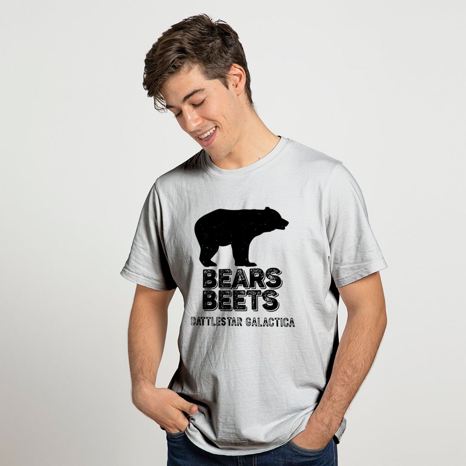 Bears Beets Battlestar Galactica T-Shirt, Funny The Office Fans Gift - Schrute - T-Shirt