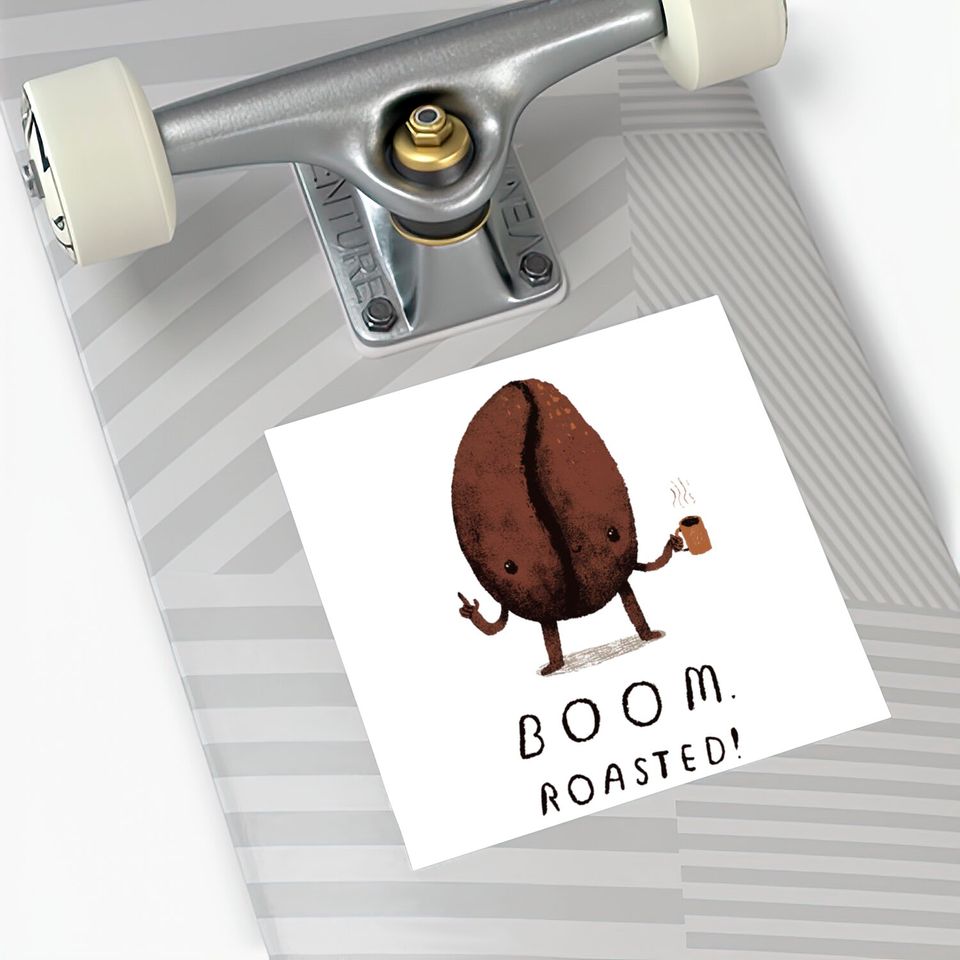 boom. roasted! - Coffee Bean - Stickers