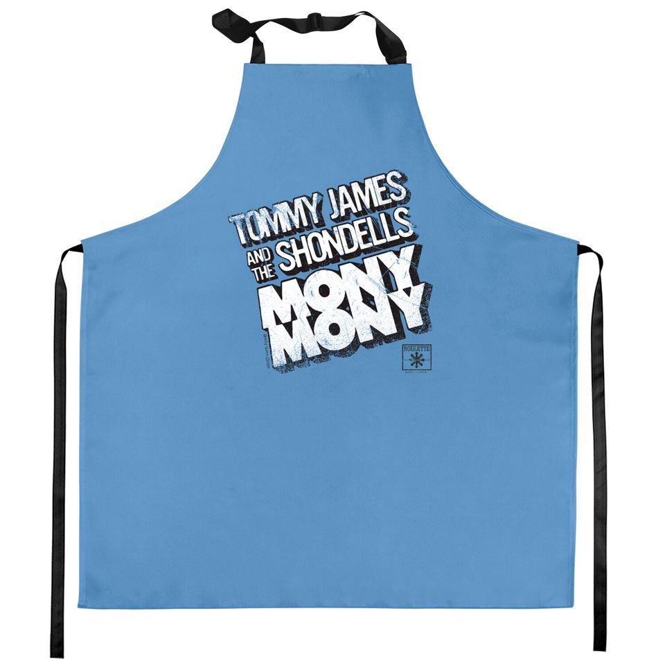 Tommy James and the Shondells "Mony Mony" - Vintage Rock - Kitchen Aprons
