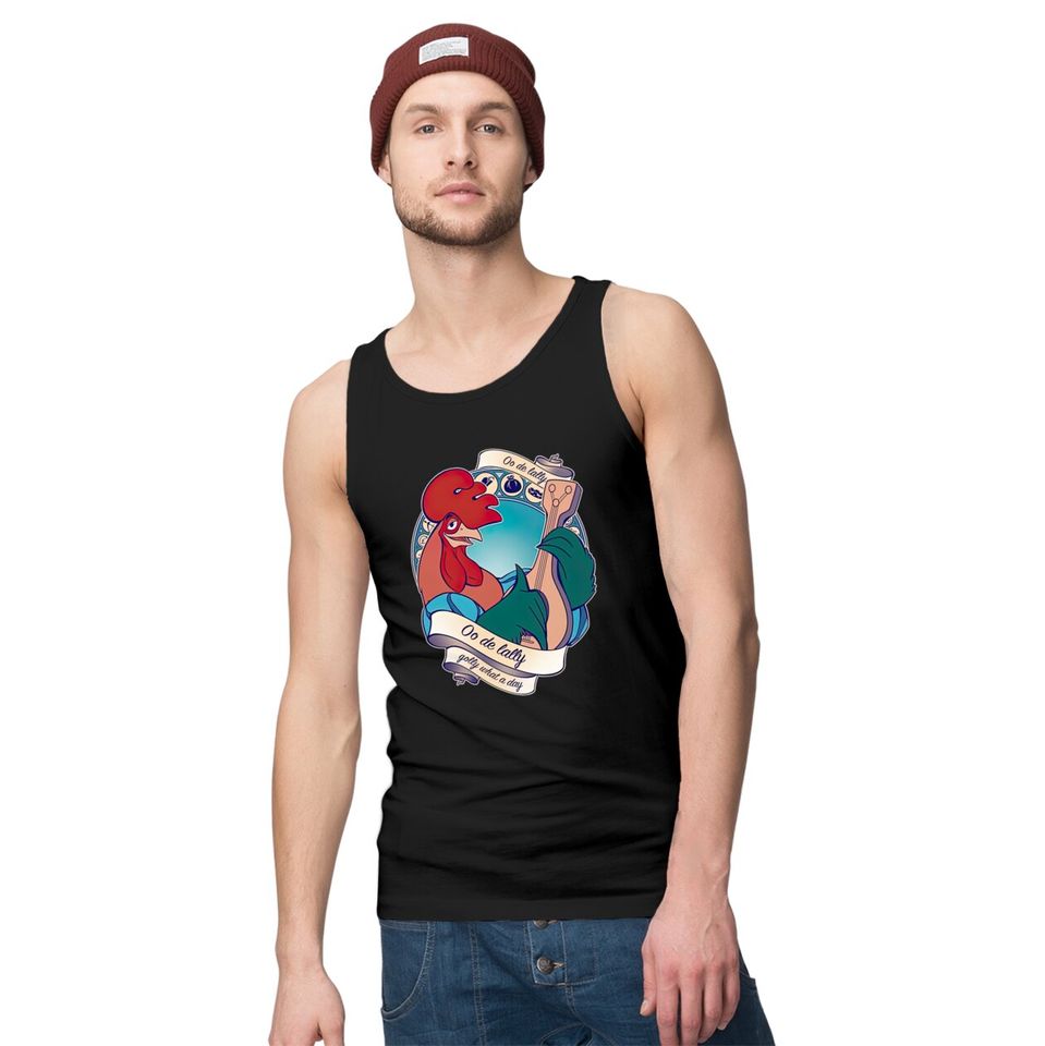 Golly What a Day - Robin Hood Rooster - Tank Tops