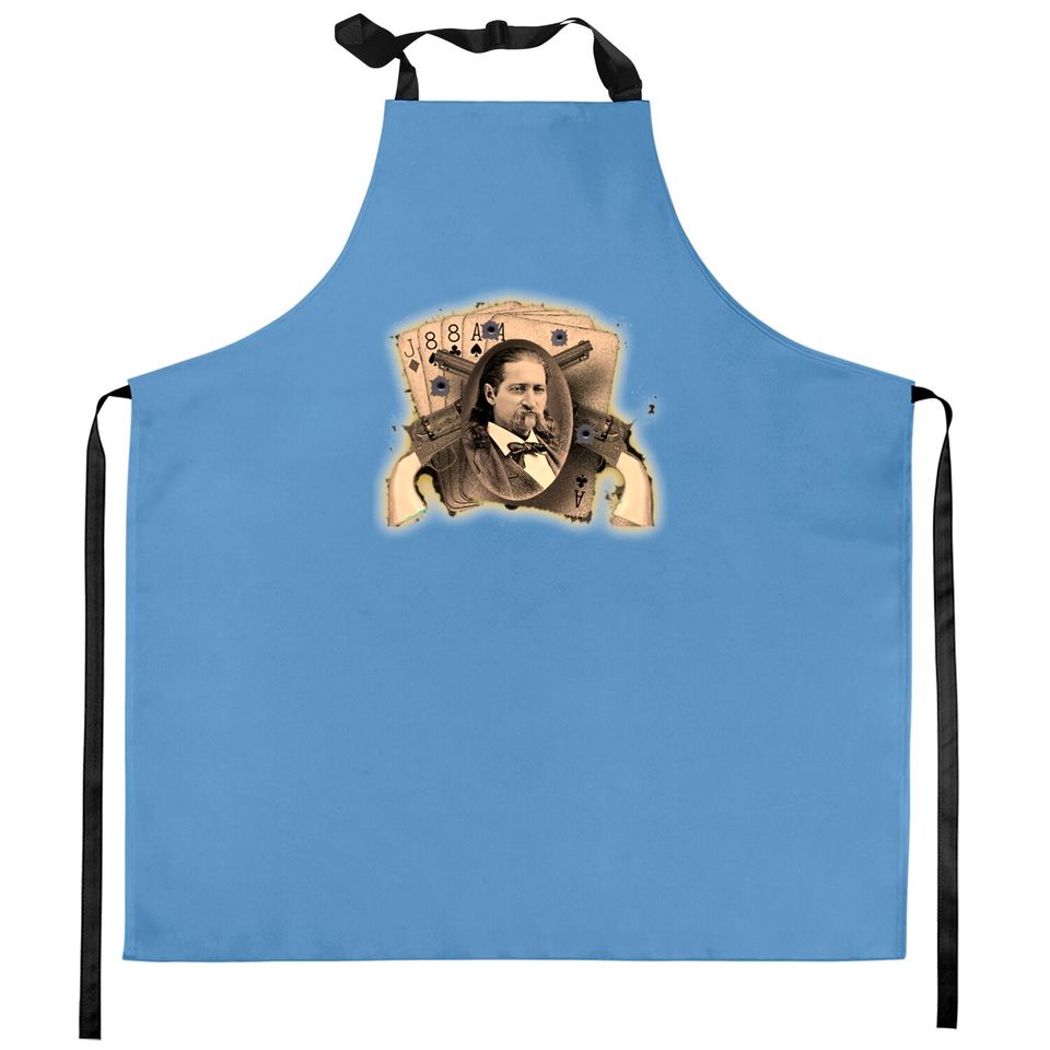 Wild Bill Kitchen Aprons design - Aces Eights - Kitchen Aprons