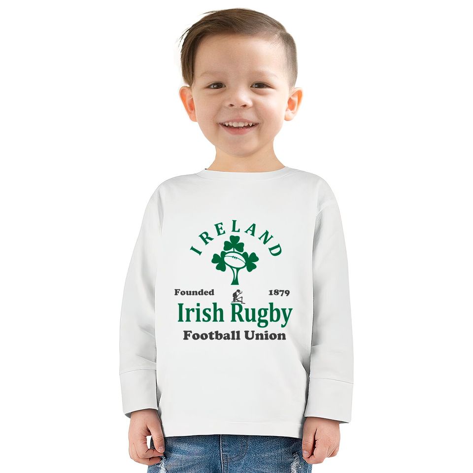 Skulls Rugby Ireland Rugby - Skulls Rugby Irish Rugby -  Kids Long Sleeve T-Shirts