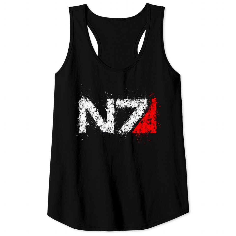 Mass Effect - N7 - Mass Effect - Tank Tops