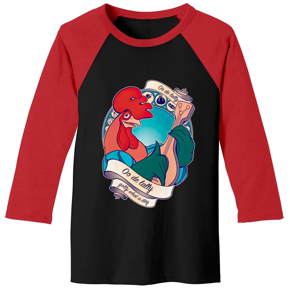 Golly What a Day - Robin Hood Rooster - Baseball Tees
