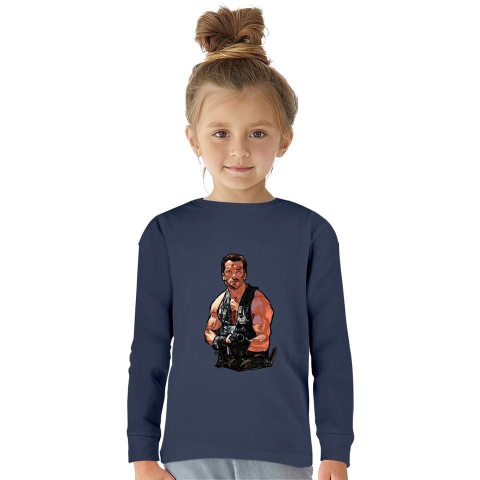 Arnold Schwarzenegger - Arnold Schwarzenegger -  Kids Long Sleeve T-Shirts