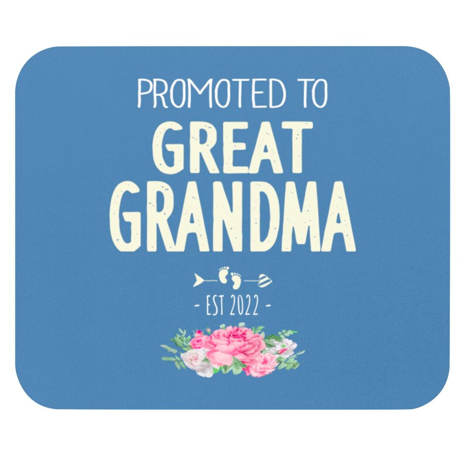 Promoted To Great Grandma 2022 - Promoted To Great Grandma 2022 - Mouse Pads