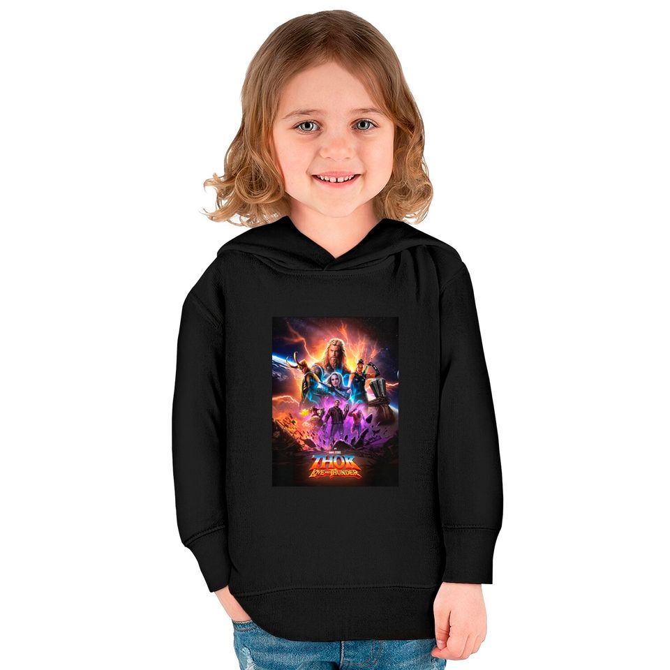 Thor Love And Thunder Kids Pullover Hoodies