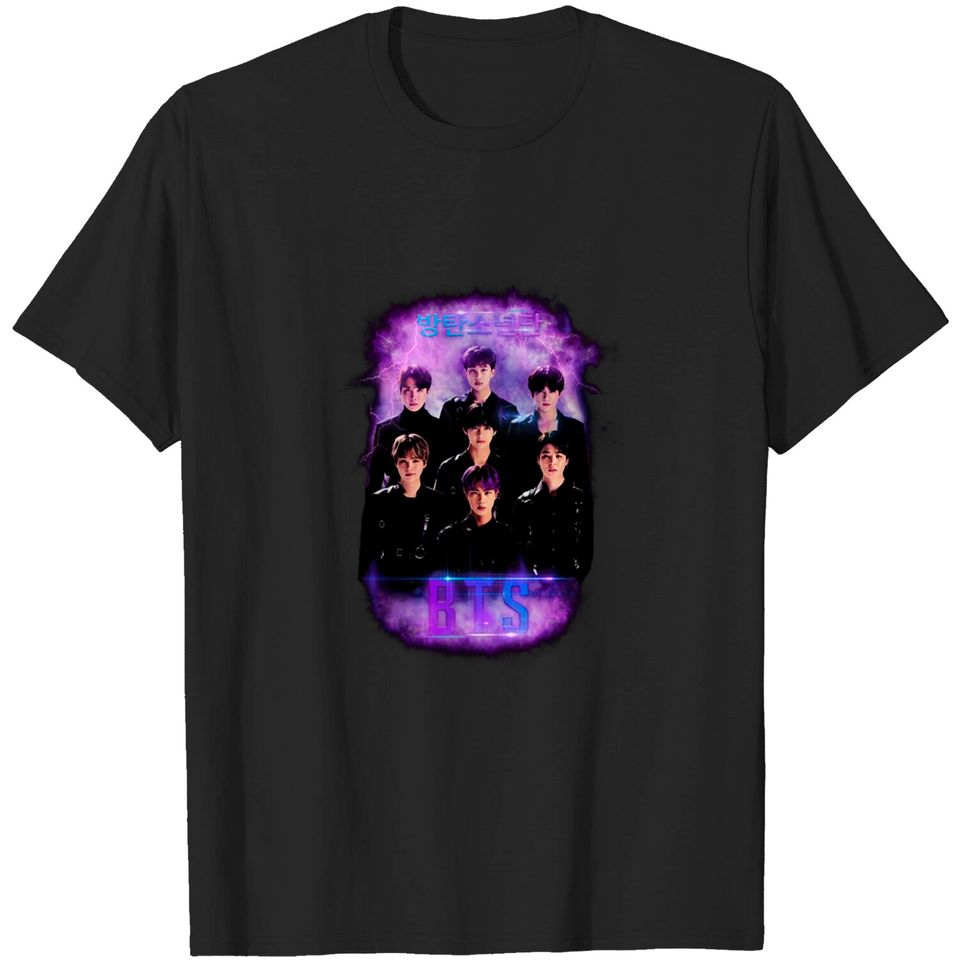 retro boyband tee - BTS - Bts - T-Shirt