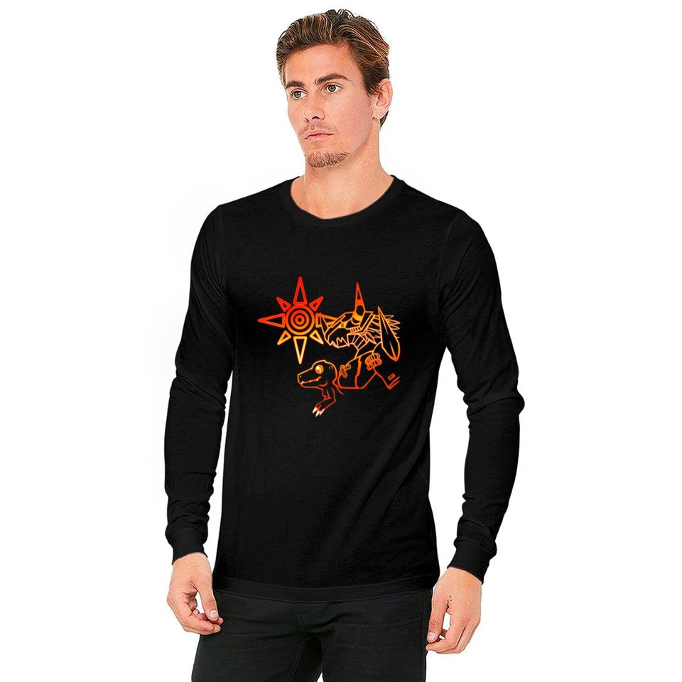 Crest of Courage - Digimon - Long Sleeves