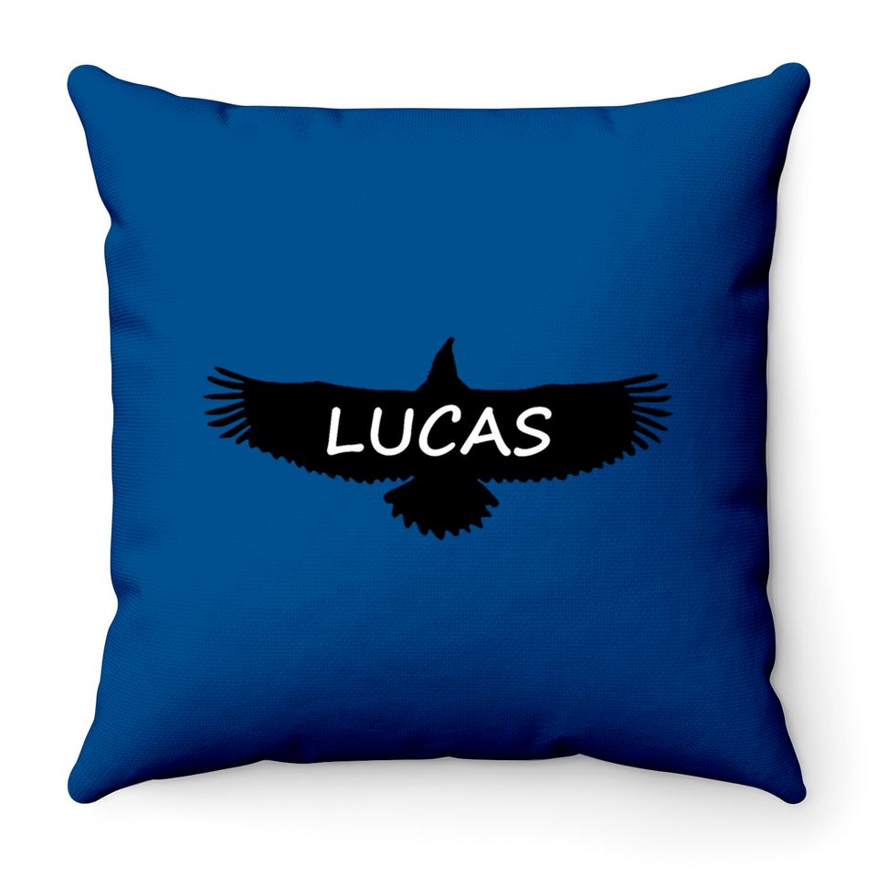 Lucas Eagle - Lucas - Throw Pillows