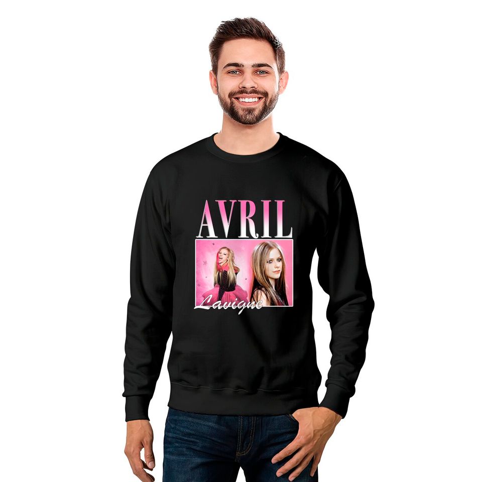 Pink Avril Lavigne Bootleg Vintage 90s Sweatshirts, Ramona Lavigne Shirt, Pop Punk Queen Shirt