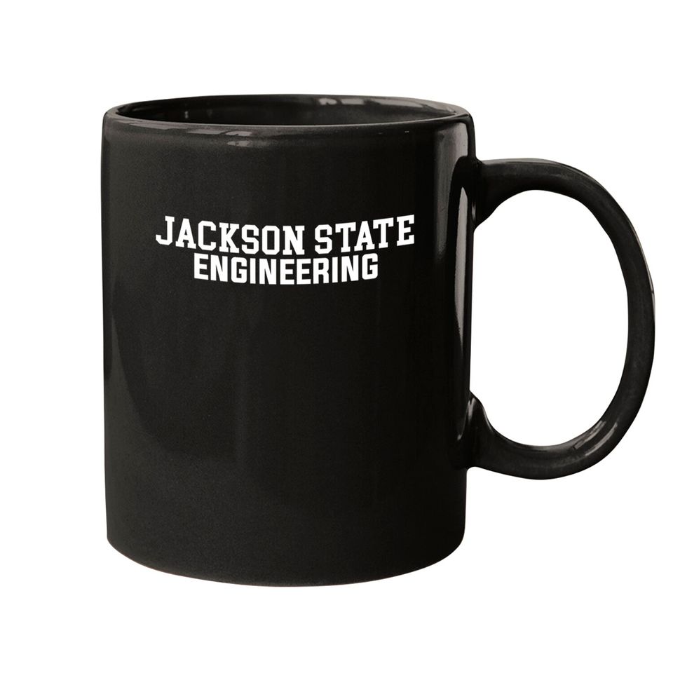 Jackson State Engineering (Varsity, White) - Jackson State University - Mugs