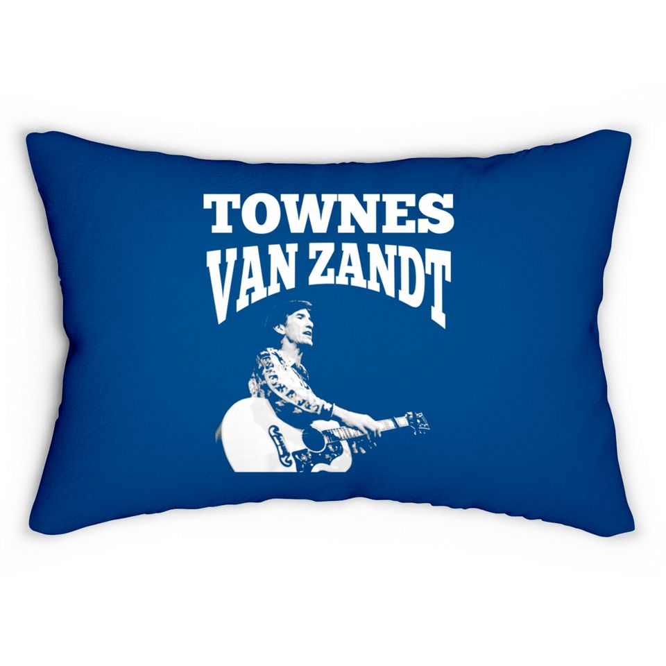 American singer-songwriter legend fans gift - Townes Van Zandt American Songwriting - Lumbar Pillows