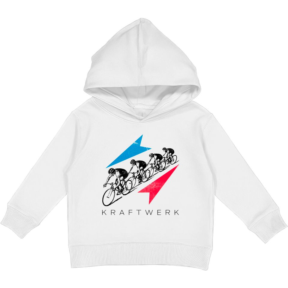 Kraftwerk Retro Original Fan Art Design - Kraftwerk - Kids Pullover Hoodies