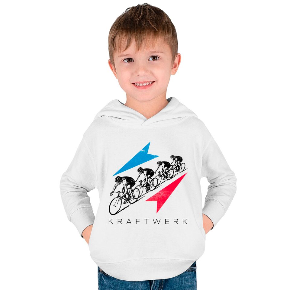Kraftwerk Retro Original Fan Art Design - Kraftwerk - Kids Pullover Hoodies