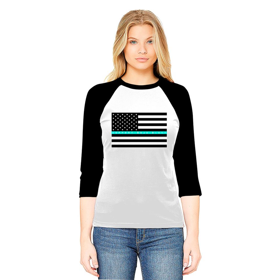 I Support Taco Bell Workers - Baja Blast - Baseball Tees