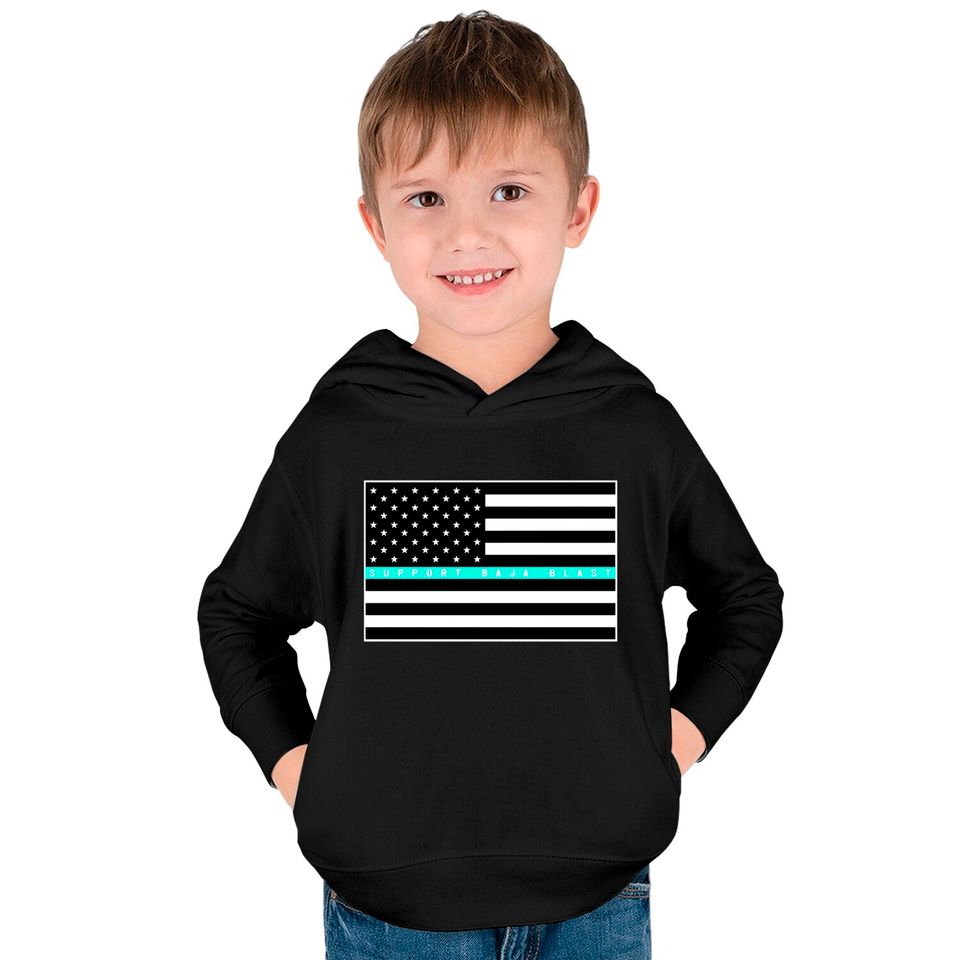 I Support Taco Bell Workers - Baja Blast - Kids Pullover Hoodies