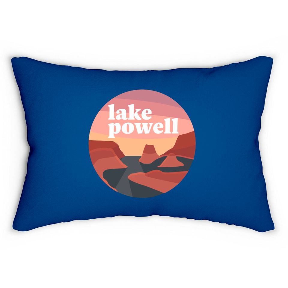 Lake Powell - National Parks - Lumbar Pillows