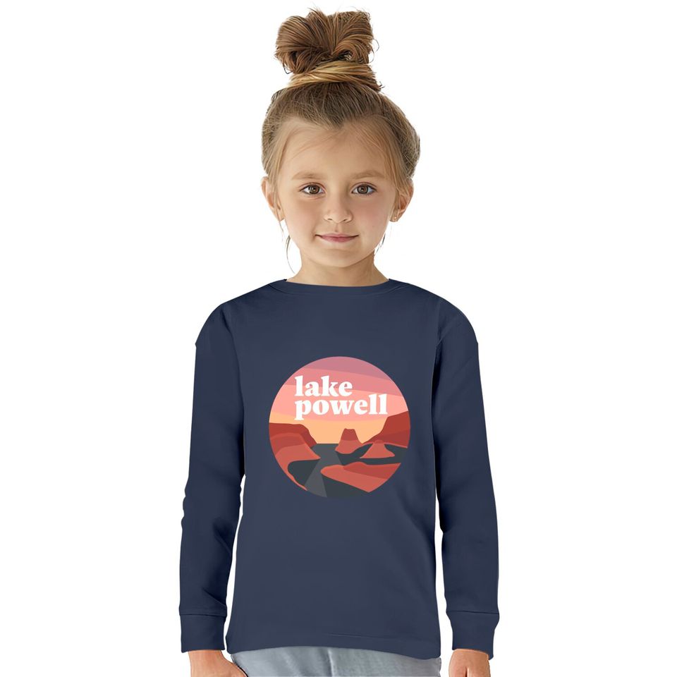Lake Powell - National Parks -  Kids Long Sleeve T-Shirts