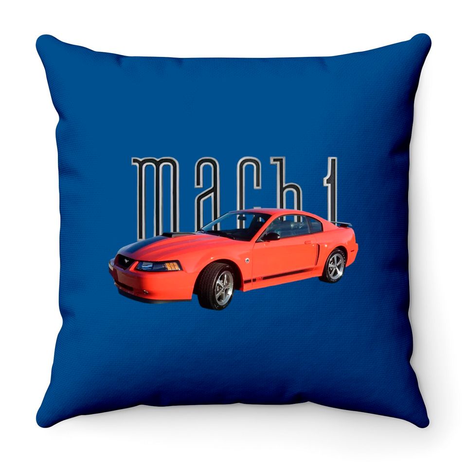 2004 Ford Mustang Mach 1 - Mustang - Throw Pillows