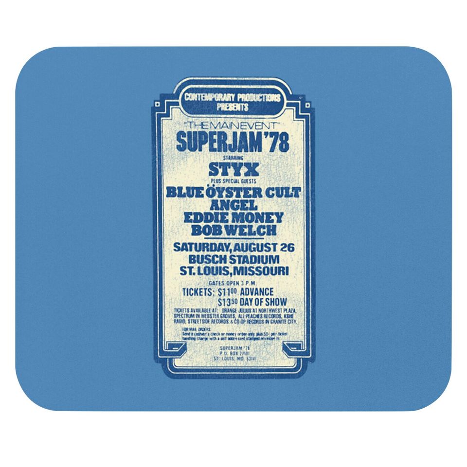 SuperJam '78 - Rock Concert - Mouse Pads