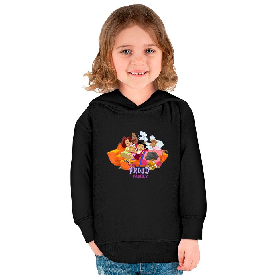 Disney Channel The Proud Family Characters Kids Pullover Hoodies