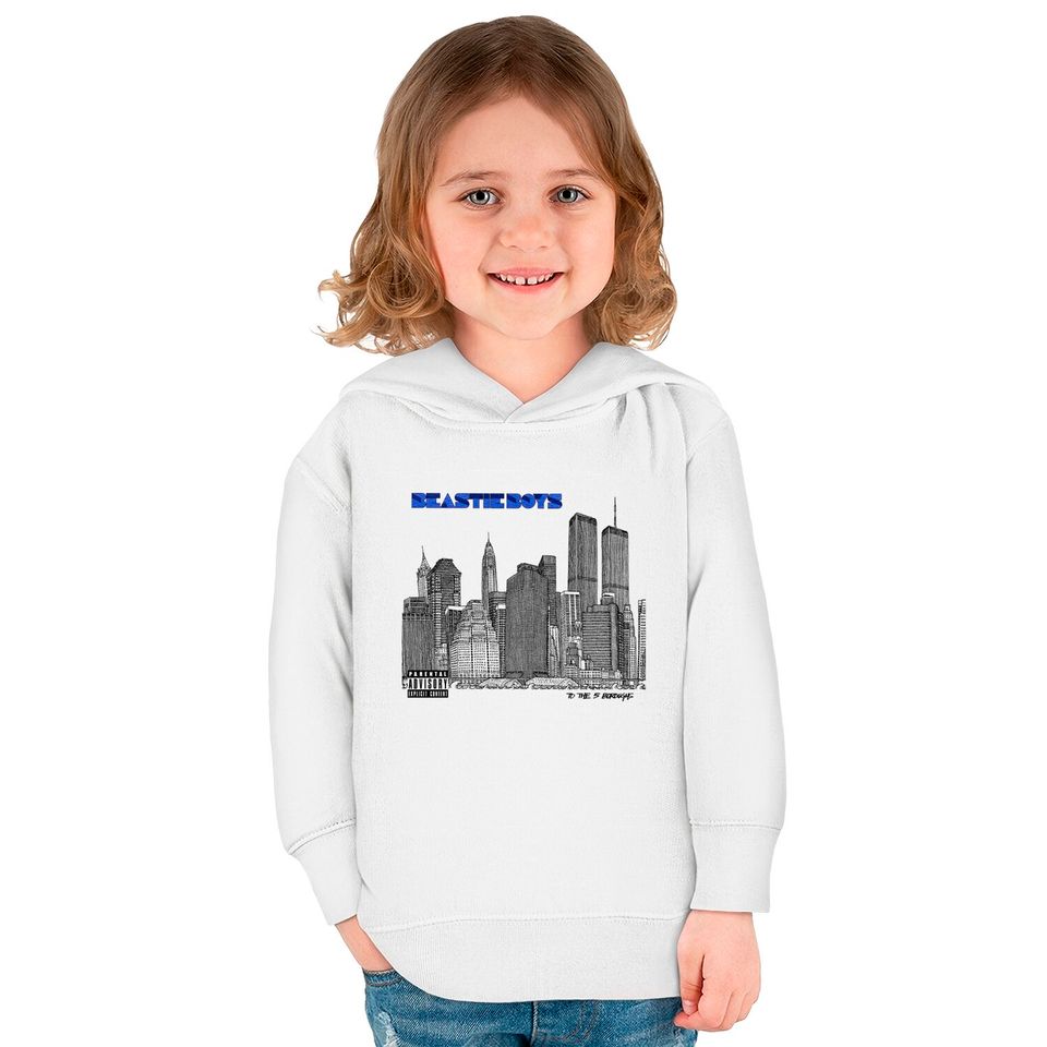 The Beastie Boys To The 5 Boroughs Tee Kids Pullover Hoodies