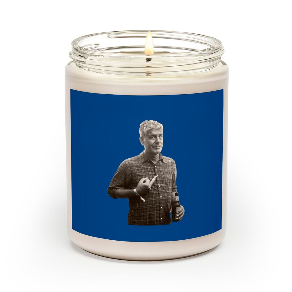Anthony Bourdain Middle Finger Scented Candles Original